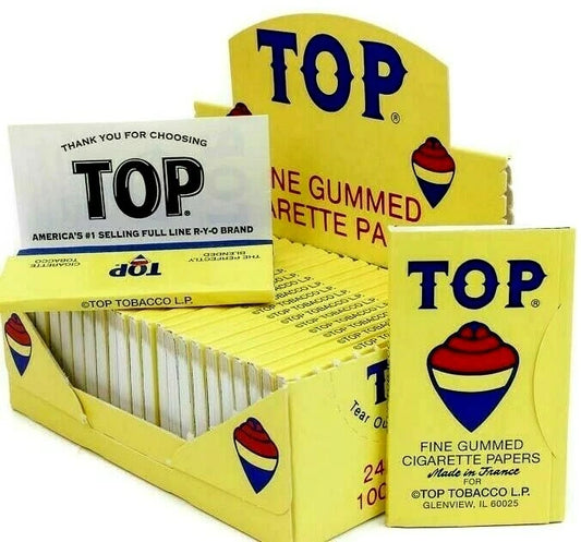 TOP Rolling Papers | Single Wide | 1pk | 100 Leaves per Pack