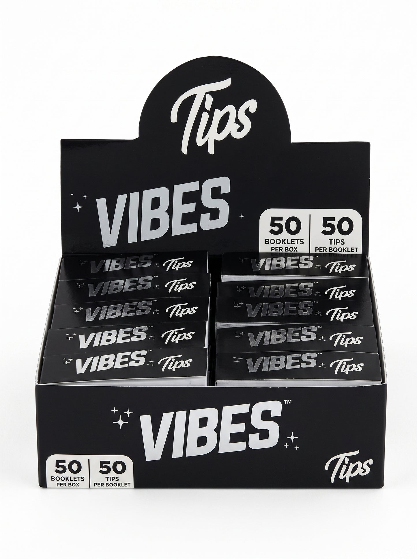 VIBES Rolling Tips | 1pk | 50 Tips per Pack