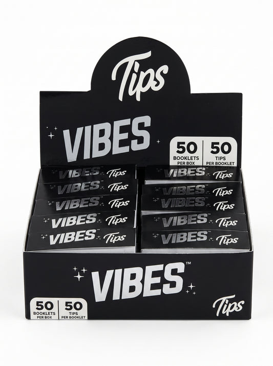 VIBES Rolling Tips | 1pk | 50 Tips per Pack