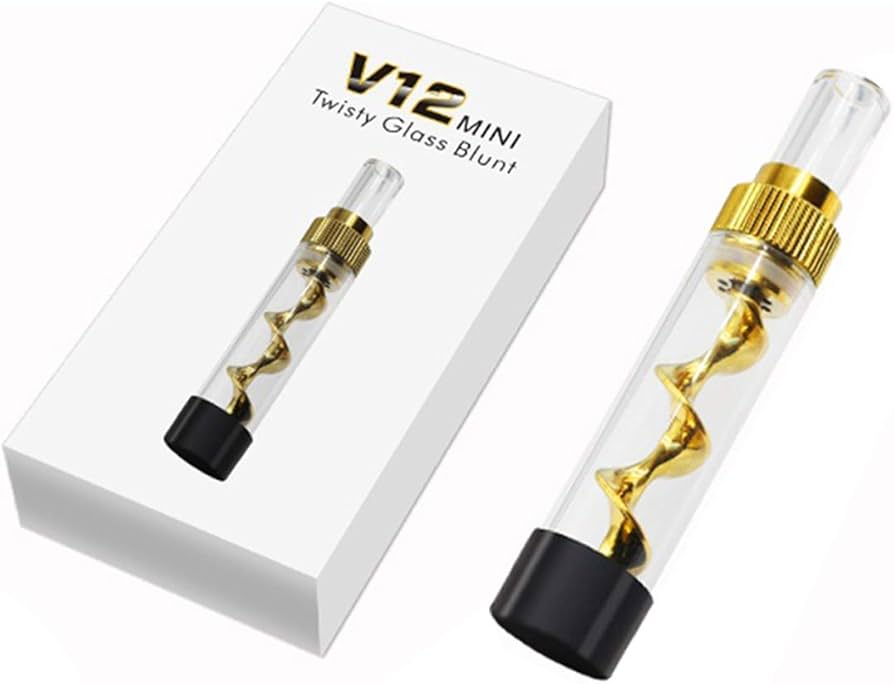 V12 Mini Twisty Glass Blunt