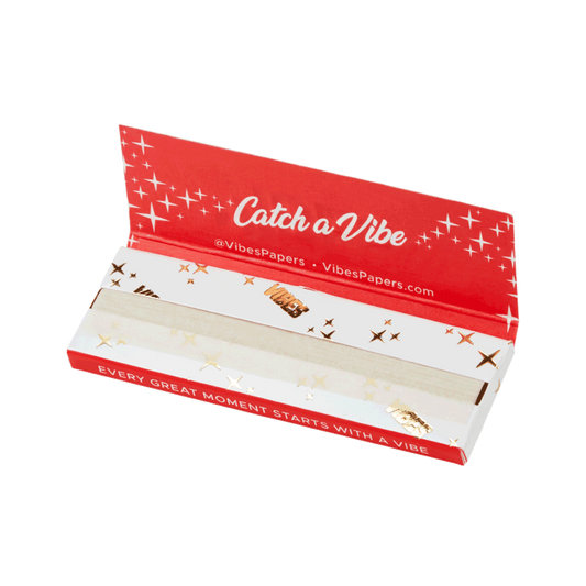 VIBES Hemp Rolling Papers | 1 1/4 | 1pk | 50 Leaves per Pack