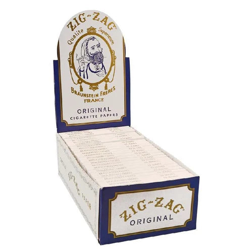 Zig Zag Original Rolling Papers | Single Wide Size | | 1pk | 32 Leaves per Pack