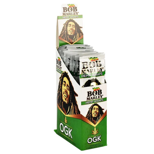 Bob Marley Hemp Wraps | 1pk | OGK | 2 Wraps per Pack