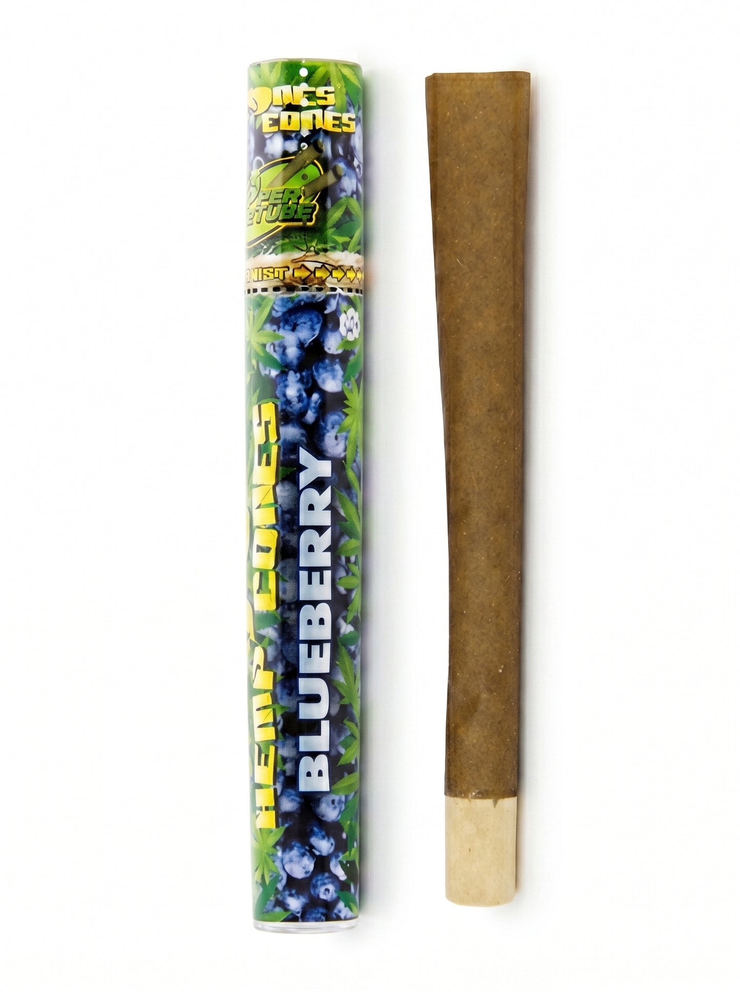 Cyclones Hemp Cones | Blueberry | 1 Tube  | 2 Pre-Rolled per Tube