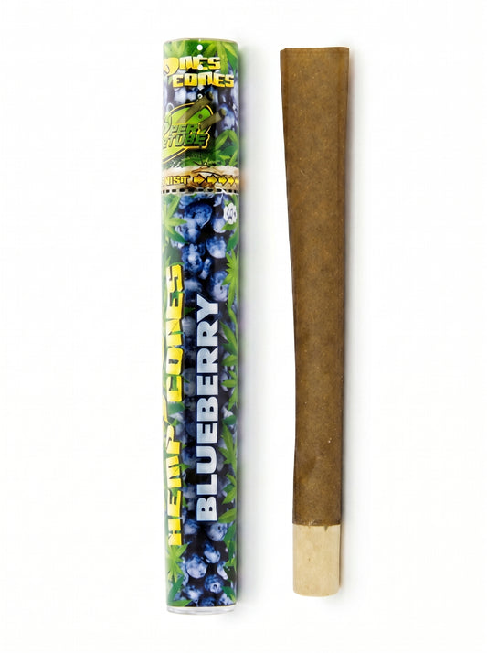 Cyclones Hemp Cones | Blueberry | 1 Tube  | 2 Pre-Rolled per Tube