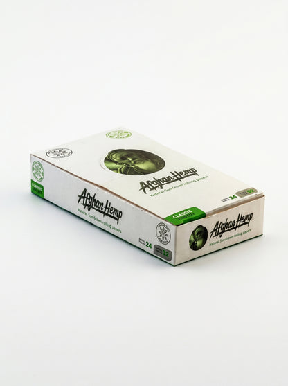 Afghan Hemp Rolling Papers | 1 1/4 | 1pk | 50 Leaves per Pack