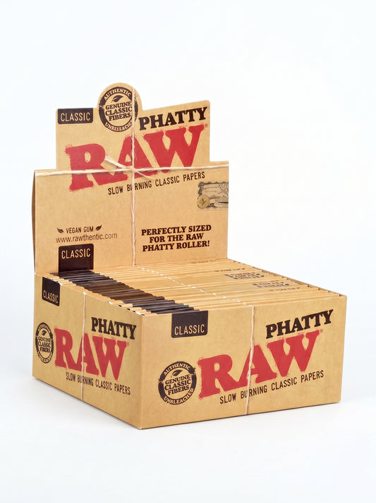 RAW Classic Rolling Papers | Phatty | 1pk | 32 Leaves per Pack
