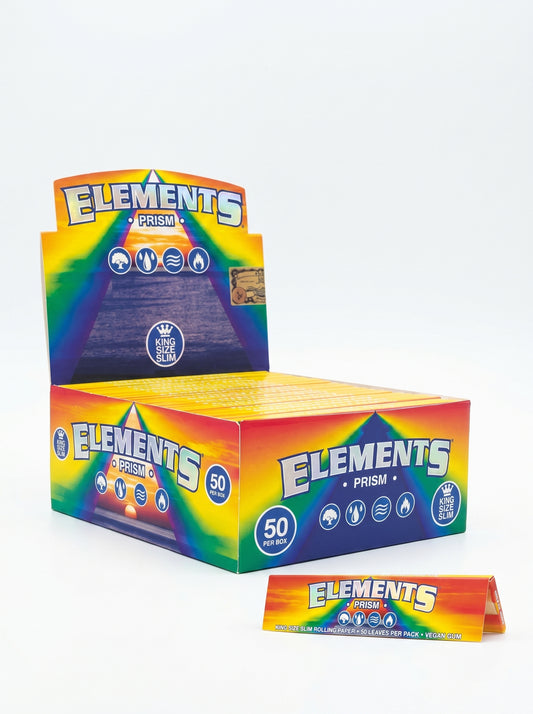 Elements Prism Rolling Papers | King Size Wide | 1pk | 32 Leaves per Pack