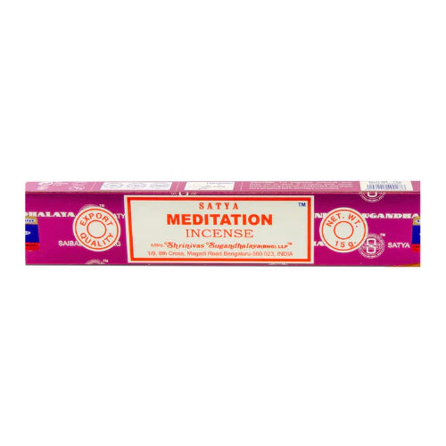 Satya Nag Champa Incense Sticks | Meditation | 1bx | 15g