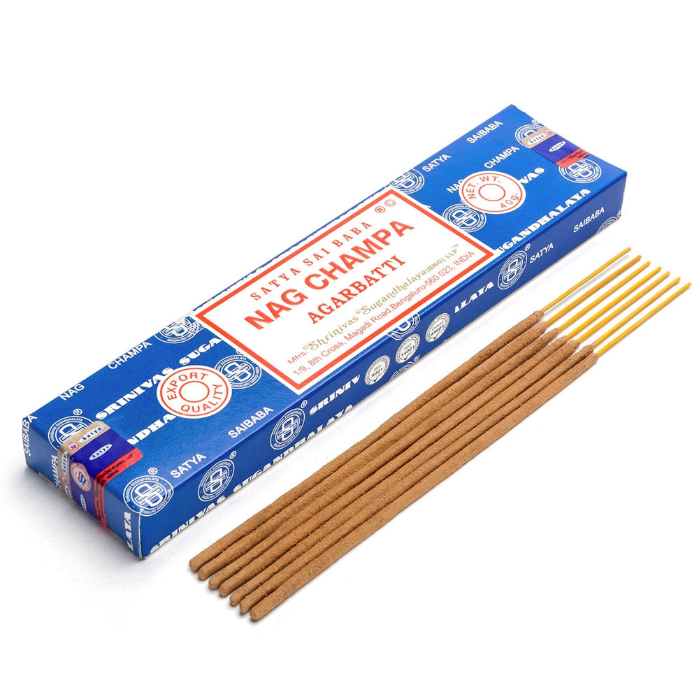 Satya Nag Champa Incense Sticks | Agarbatti | 1bx | 1pk