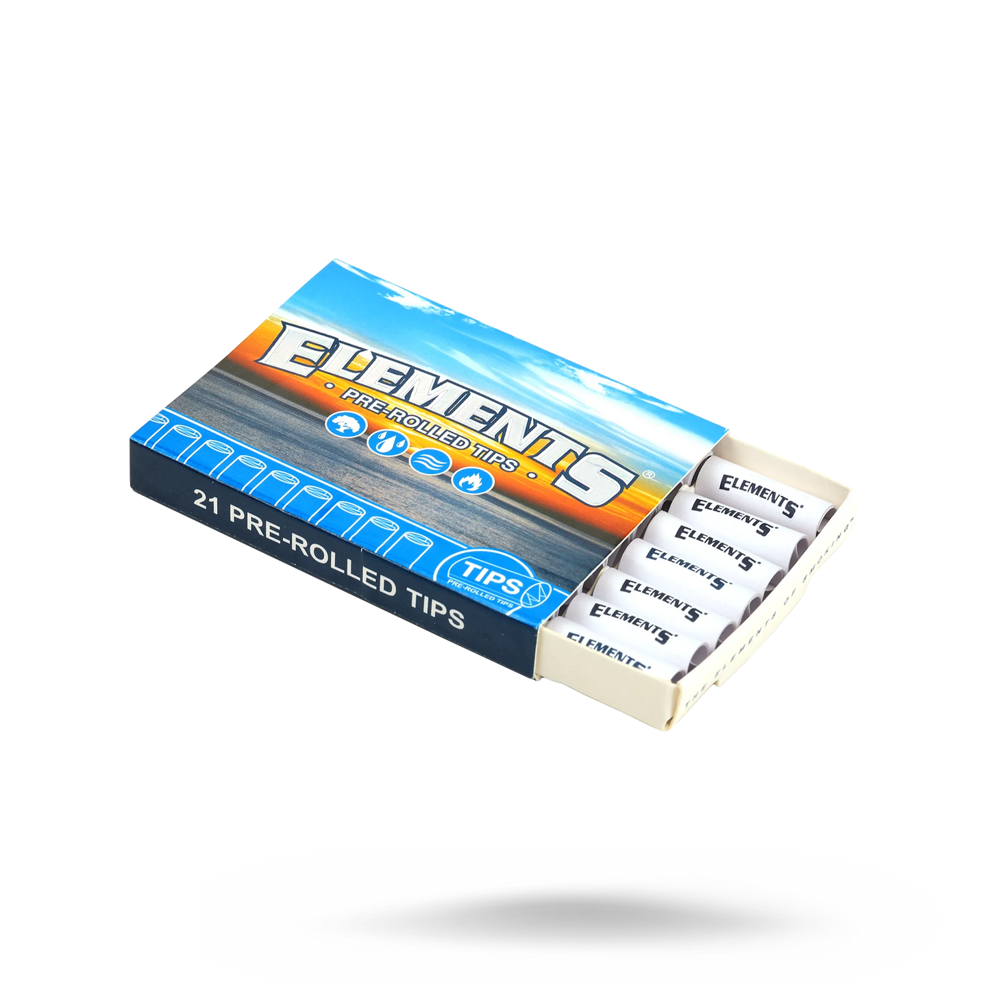 Elements Pre-Rolled Tips | 1bk | 21 Pre-Rolled Tips per Booklet