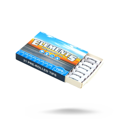 Elements Pre-Rolled Tips | 1bk | 21 Pre-Rolled Tips per Booklet
