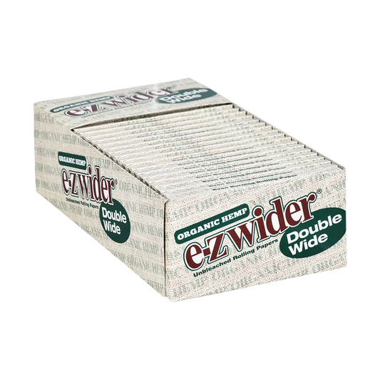 EZ Wider Bamboo Rolling Papers | Double Wide Size | 1pk | 24 Leaves per Pack