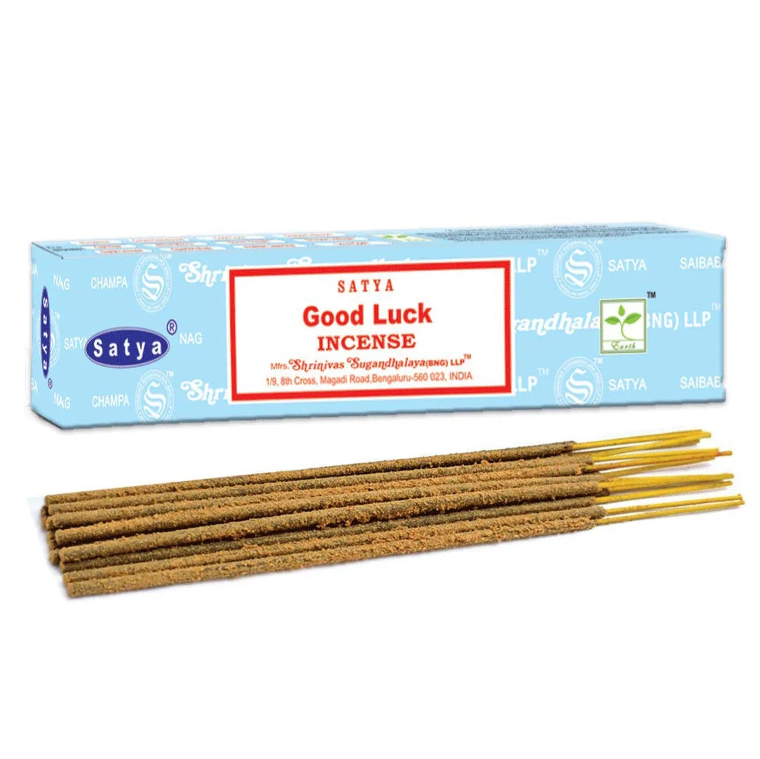 Satya Nag Champa Incense Sticks | Good Luck | 1bx | 15g