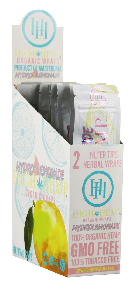 High Hemp Organic CBD Wraps w/Filter Tips  | Mauii Mango | 1pk | 2 Wraps per Pack