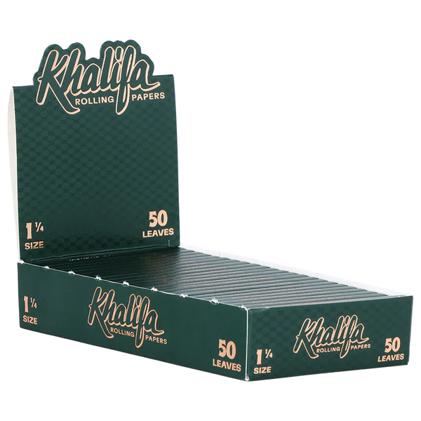 Khalifa Rolling Papers | 1 1/4 Size | 1pk | 50 Leaves per Pack