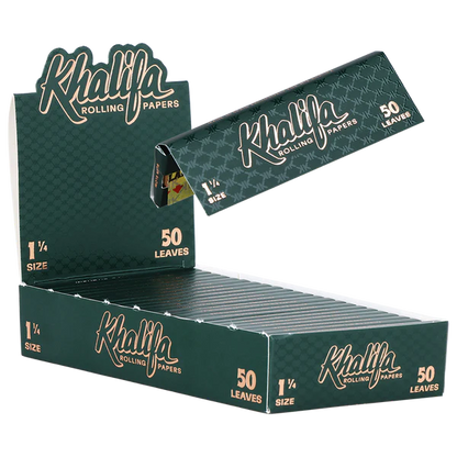 Khalifa Rolling Papers | 1 1/4 Size | 1pk | 50 Leaves per Pack