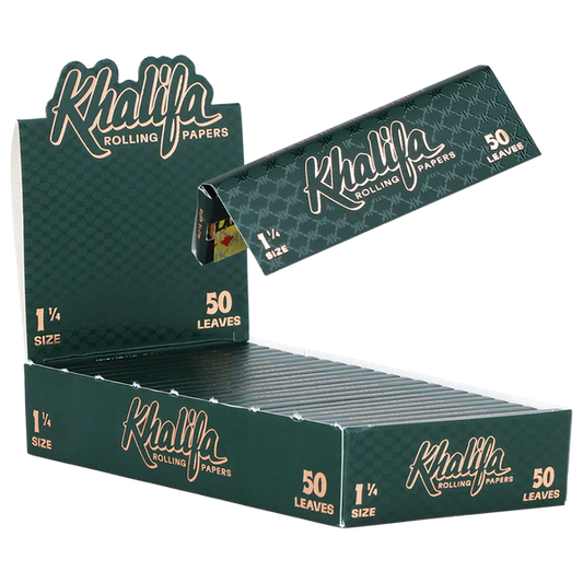 Khalifa Rolling Papers | 1 1/4 Size | 1pk | 50 Leaves per Pack