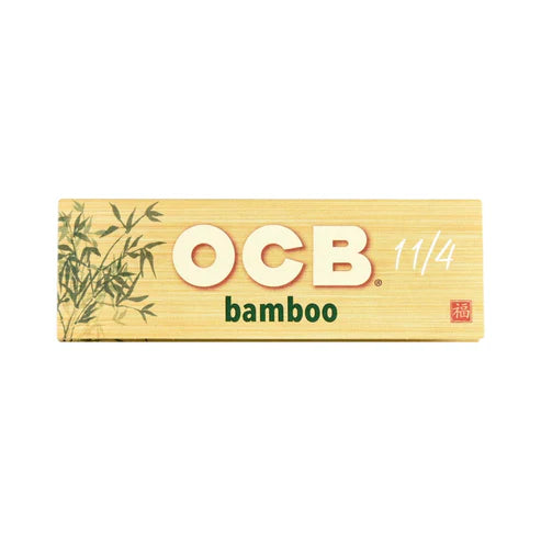 OCB Bamboo Rolling Papers | 1 1/4 Size | 1pk | 50 Leaves per Pack