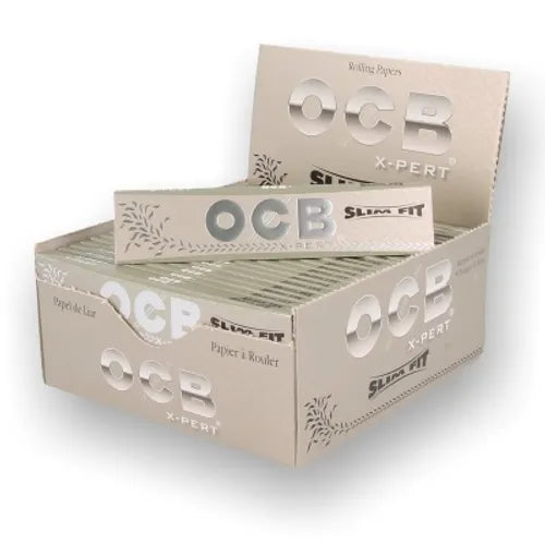 OCB X-Pert Slim Fit Slim Rolling Papers | King Size Slim | 1pk | 32 Leaves per Pack