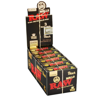 RAW Black Classic Rolling Papers | King Size | 1pk | 32 Leaves per Pack