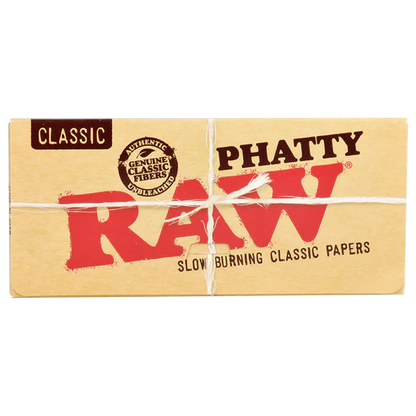 RAW Classic Rolling Papers | Phatty | 1pk | 32 Leaves per Pack