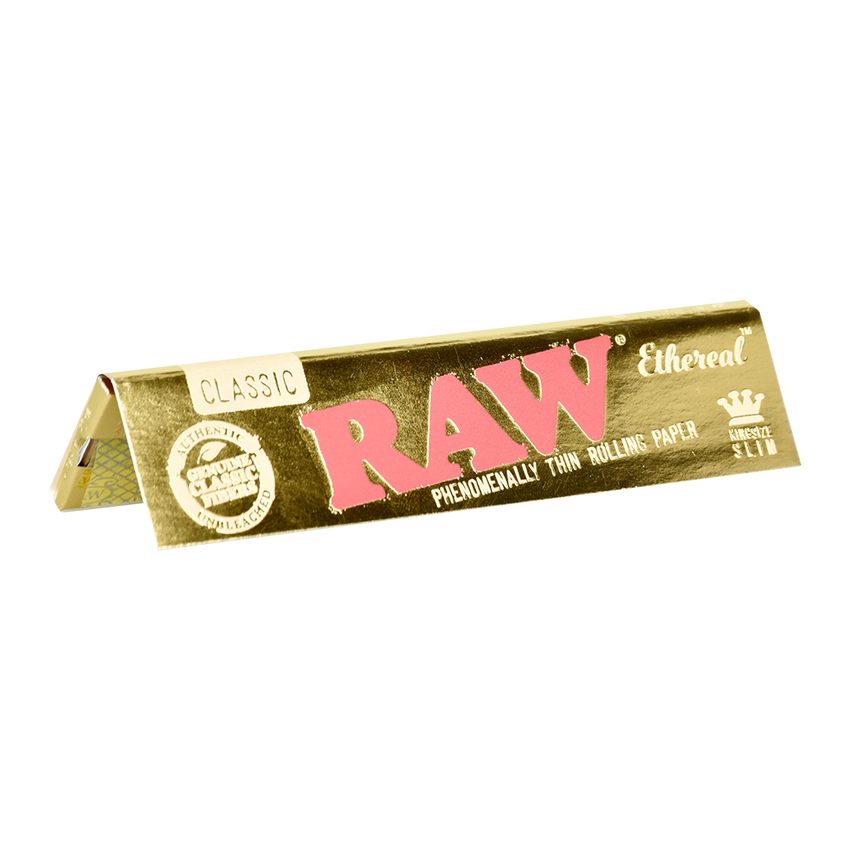 RAW Ethereal Classic Rolling Papers | King Size | 1pk | 32 Leaves per Pack