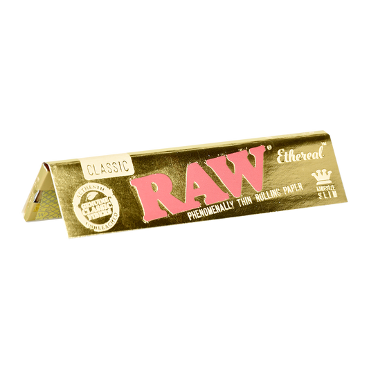 RAW Ethereal Classic Rolling Papers | King Size | 1pk | 32 Leaves per Pack