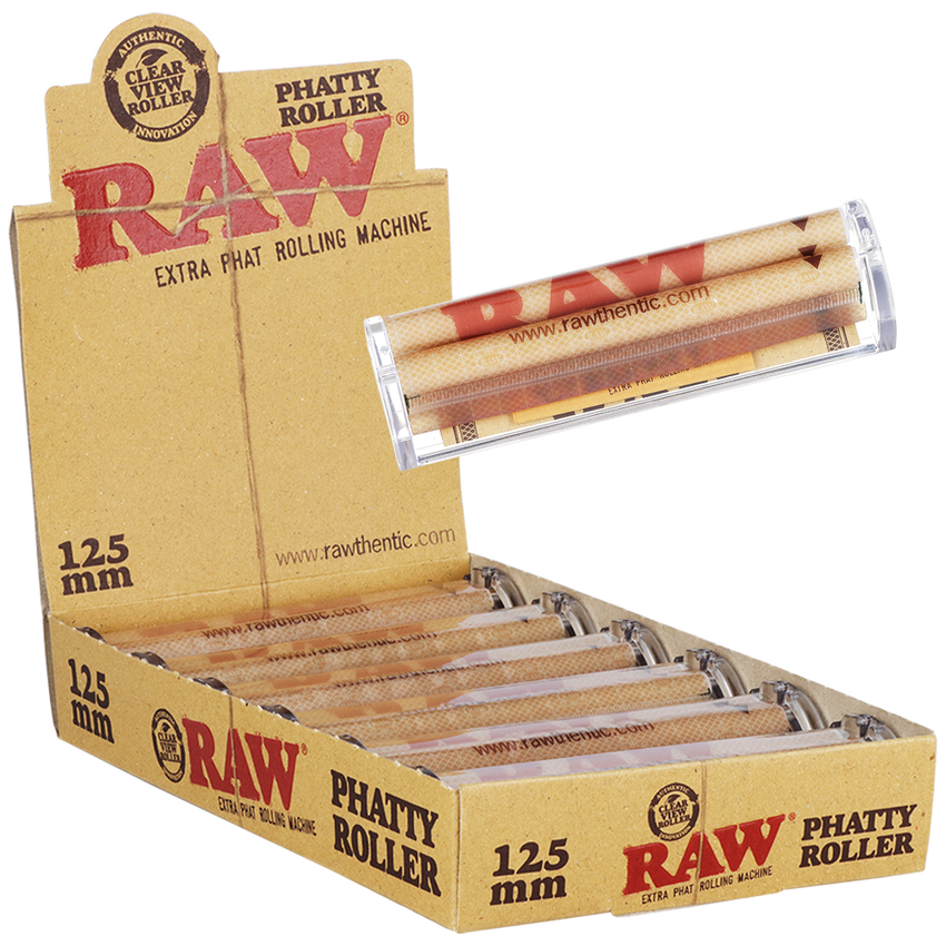 RAW Phatty Roller | 125mm Rolling Machine | 1pc | Works w/Phatty Size Rolling Papers