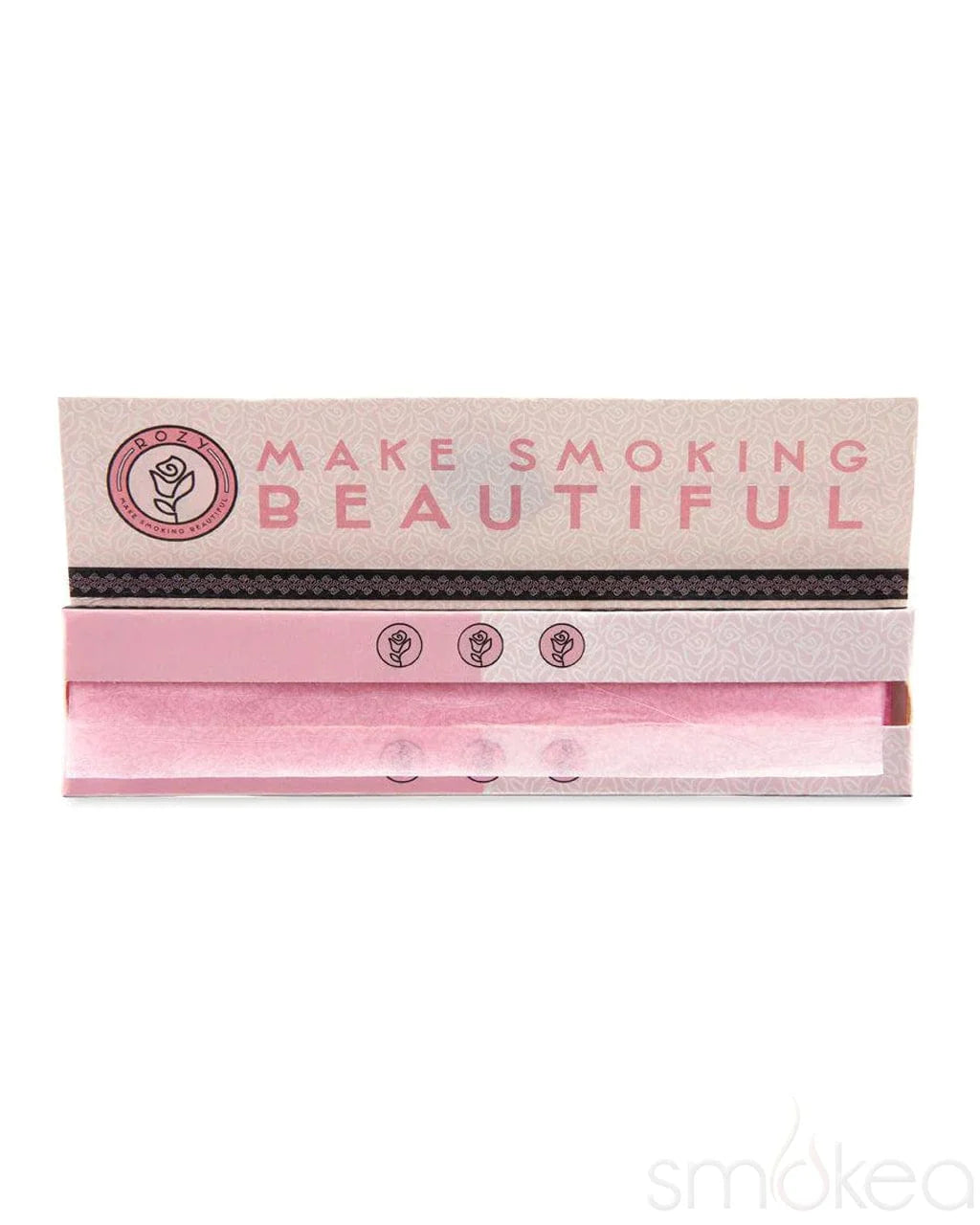 Rozy Pink European Rolling Papers | King Size | 1pk | 32 Fine European Leaves per Pack