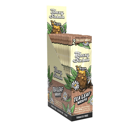 Blazy Susan Tea Leaf Wraps | Original | 1pk | 2 Wraps per Pack