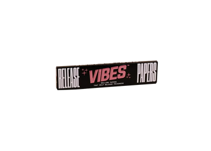 VIBES Ultra Thin Rolling Papers | King Size  | 1pk | 33 Leaves per Pack